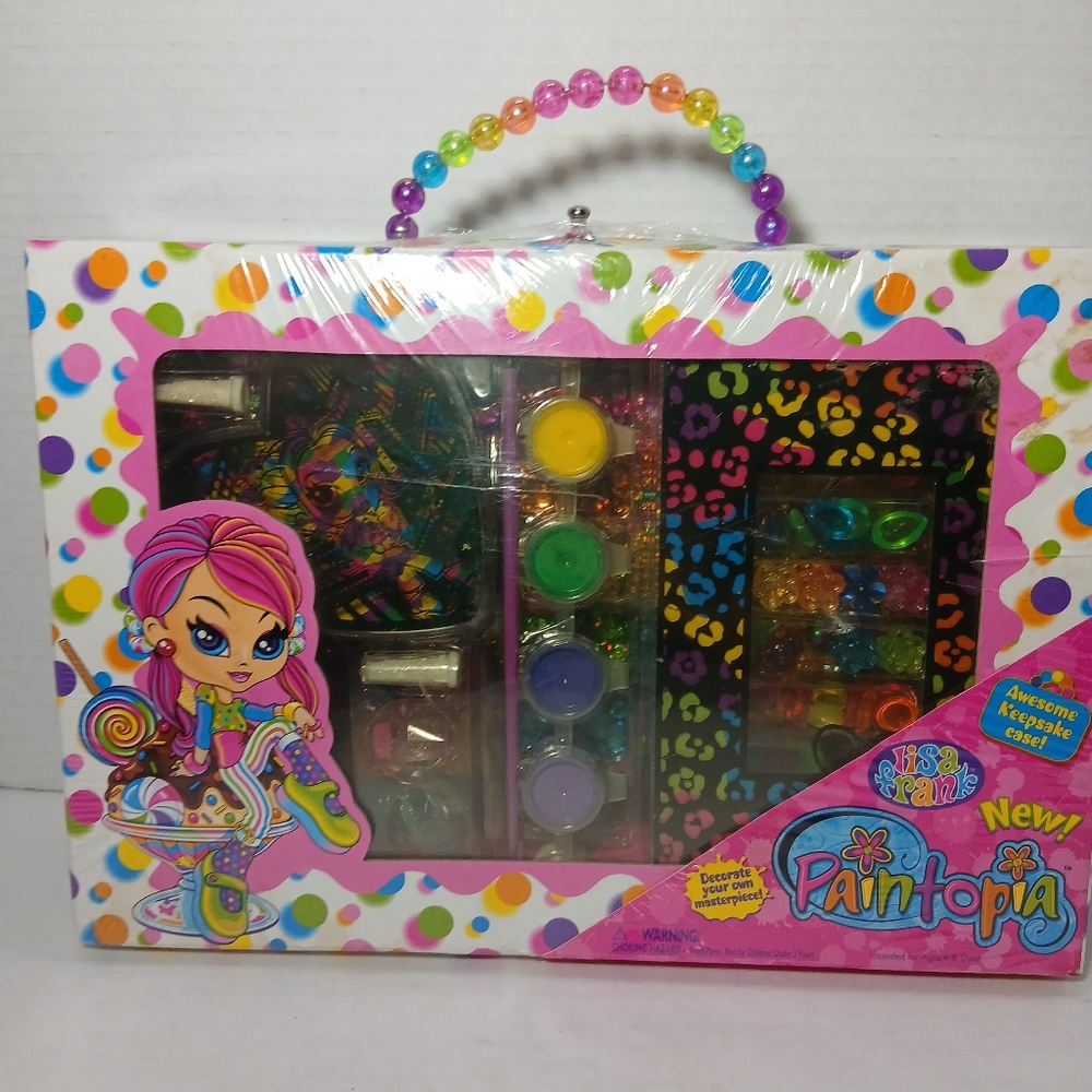 Vintage Lisa Frank “Paintopia” kit Sealed New